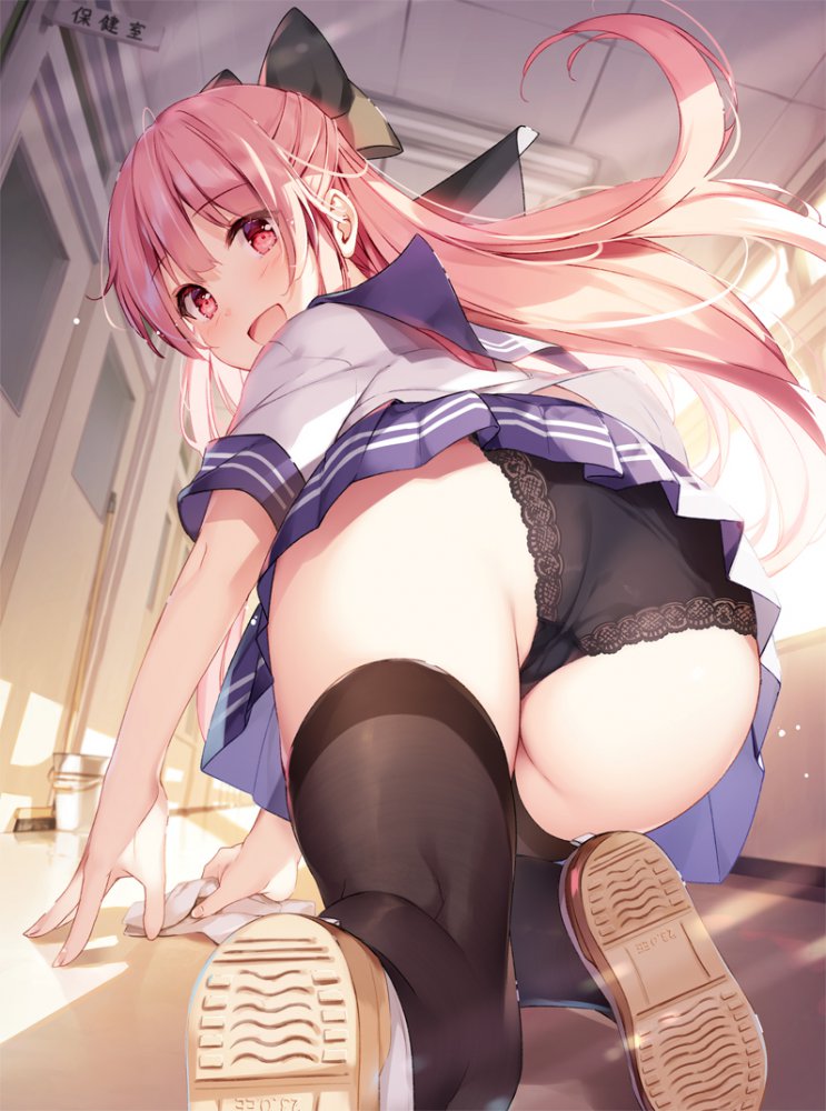 【二次】パンツ・パンチラ・パンモロ画像【エロ】　その１２